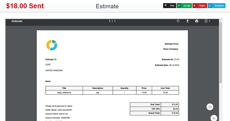 system/estimate