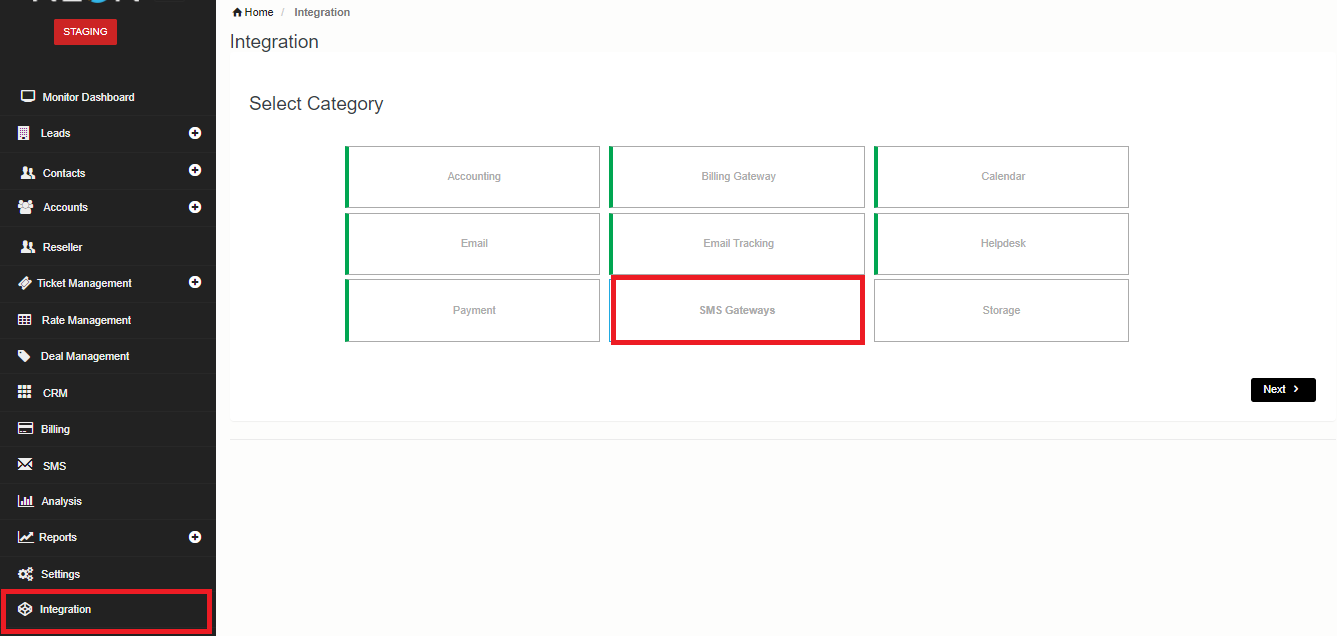 sms Integration