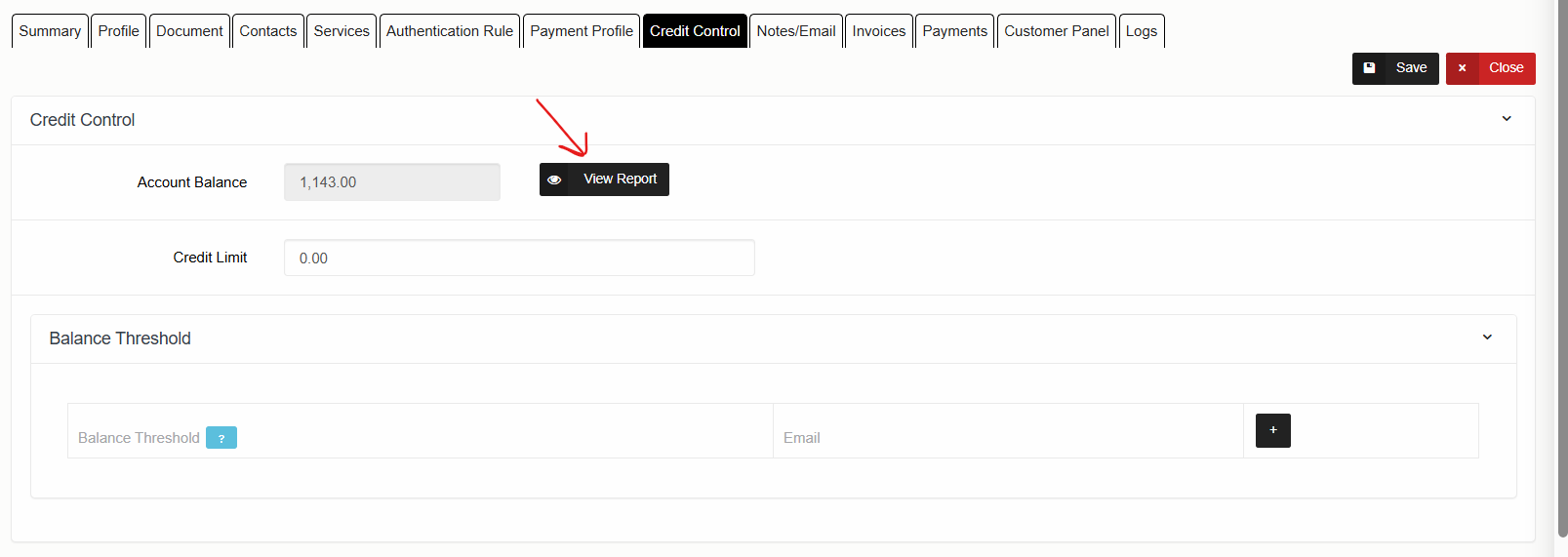 creditcontrol